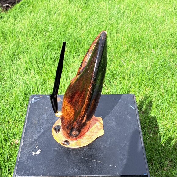 Vintage Lobster Claw Pen Holder - Picture 3 of 11